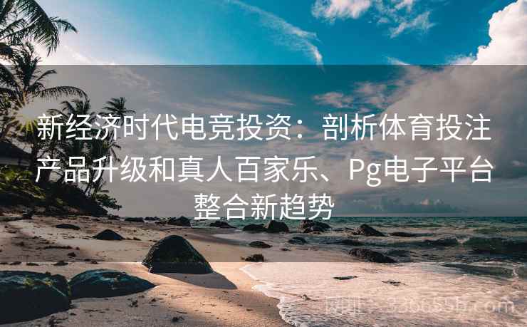 新经济时代电竞投资:剖析体育投注产品升级和真人百家乐、Pg电子平台整合新趋势 第2张 新经济时代电竞投资:剖析体育投注产品升级和真人百家乐、Pg电子平台整合新趋势 第2张