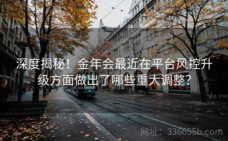 深度揭秘!金年会最近在平台风控升级方面做出了哪些重大调整?