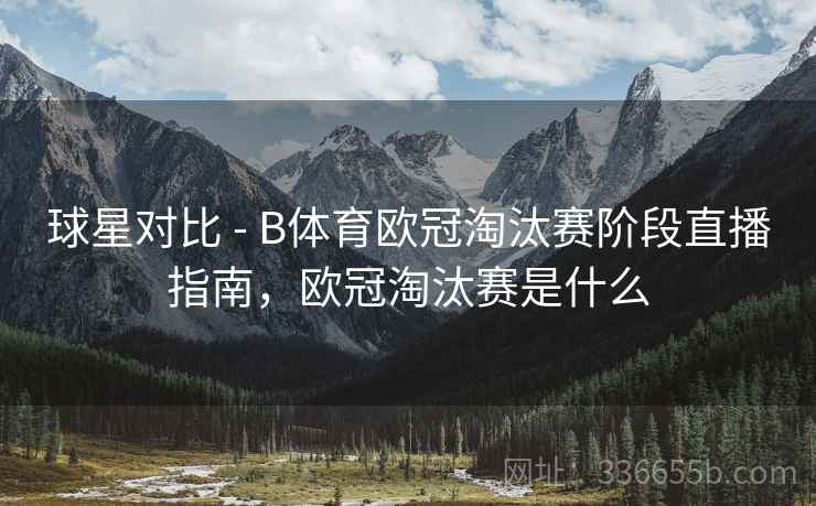 球星对比 - B体育欧冠淘汰赛阶段直播指南,欧冠淘汰赛是什么
