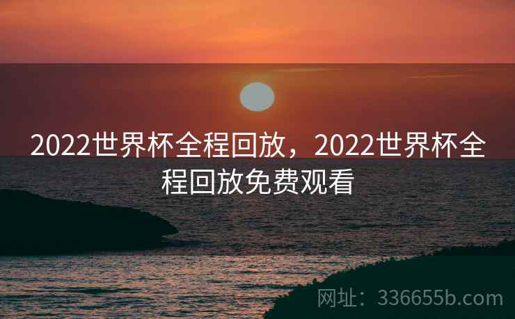 2022世界杯全程回放,2022世界杯全程回放免费观看
